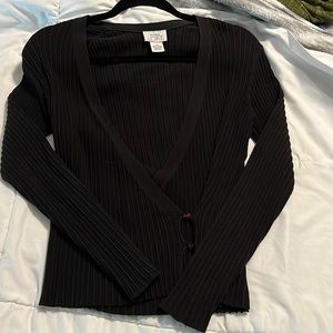 Black Long Sleeve Top